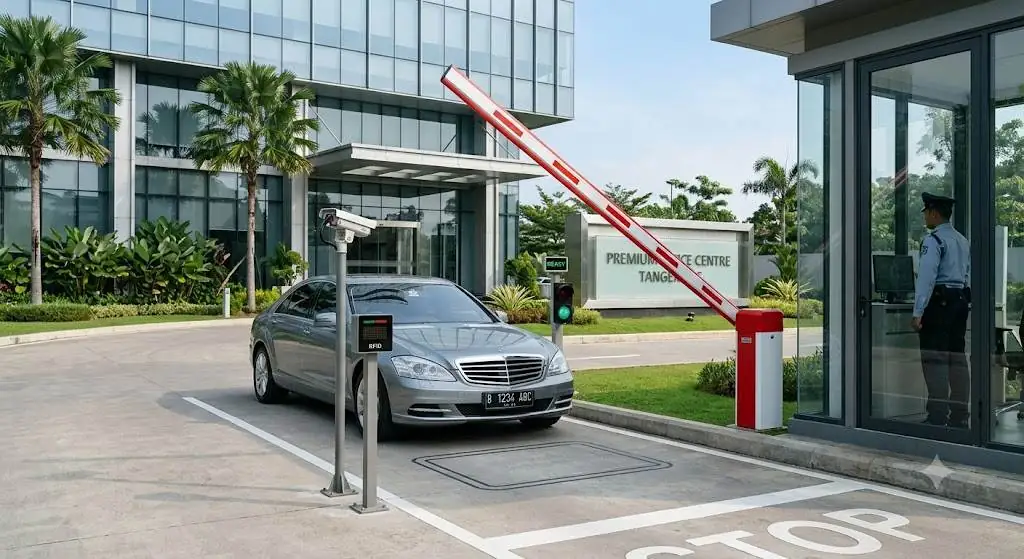 Perbedaan Barrier Gate, Boom Gate dan Portal Parkir