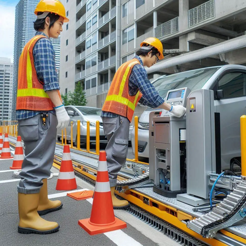 Sensor Keselamatan untuk Palang Parkir Otomatis