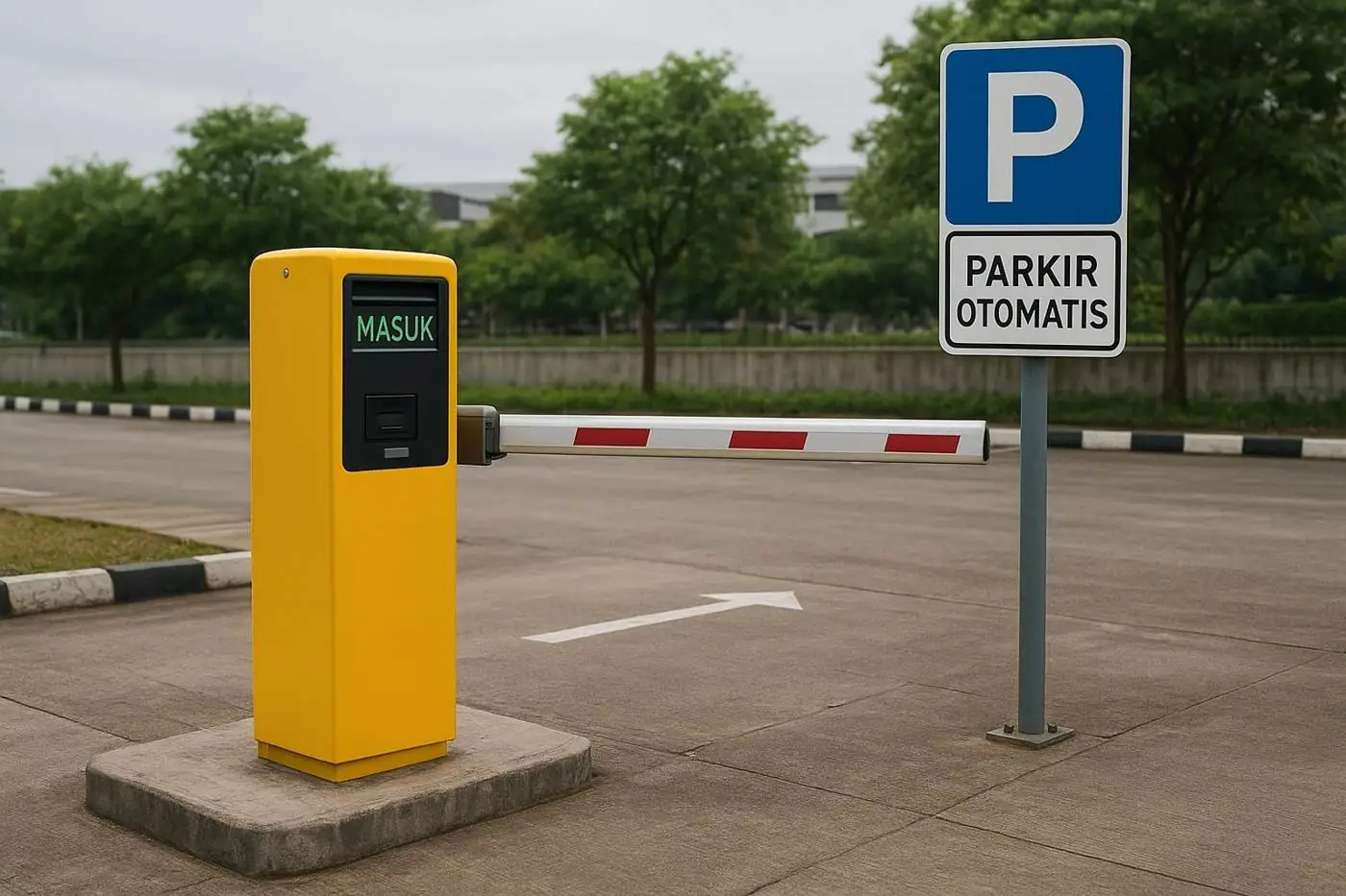 Integrasi Palang Parkir dengan Kamera ANPR